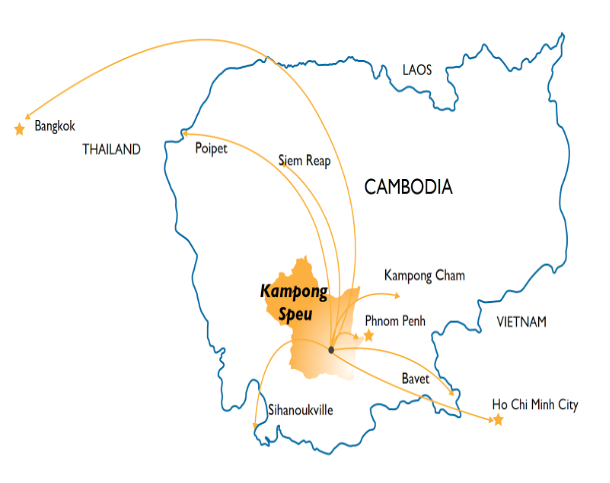 Kampong Thom land for sale in Cambodia's solar power corridor — Parcel 14-KTM-26, ADAENG Land