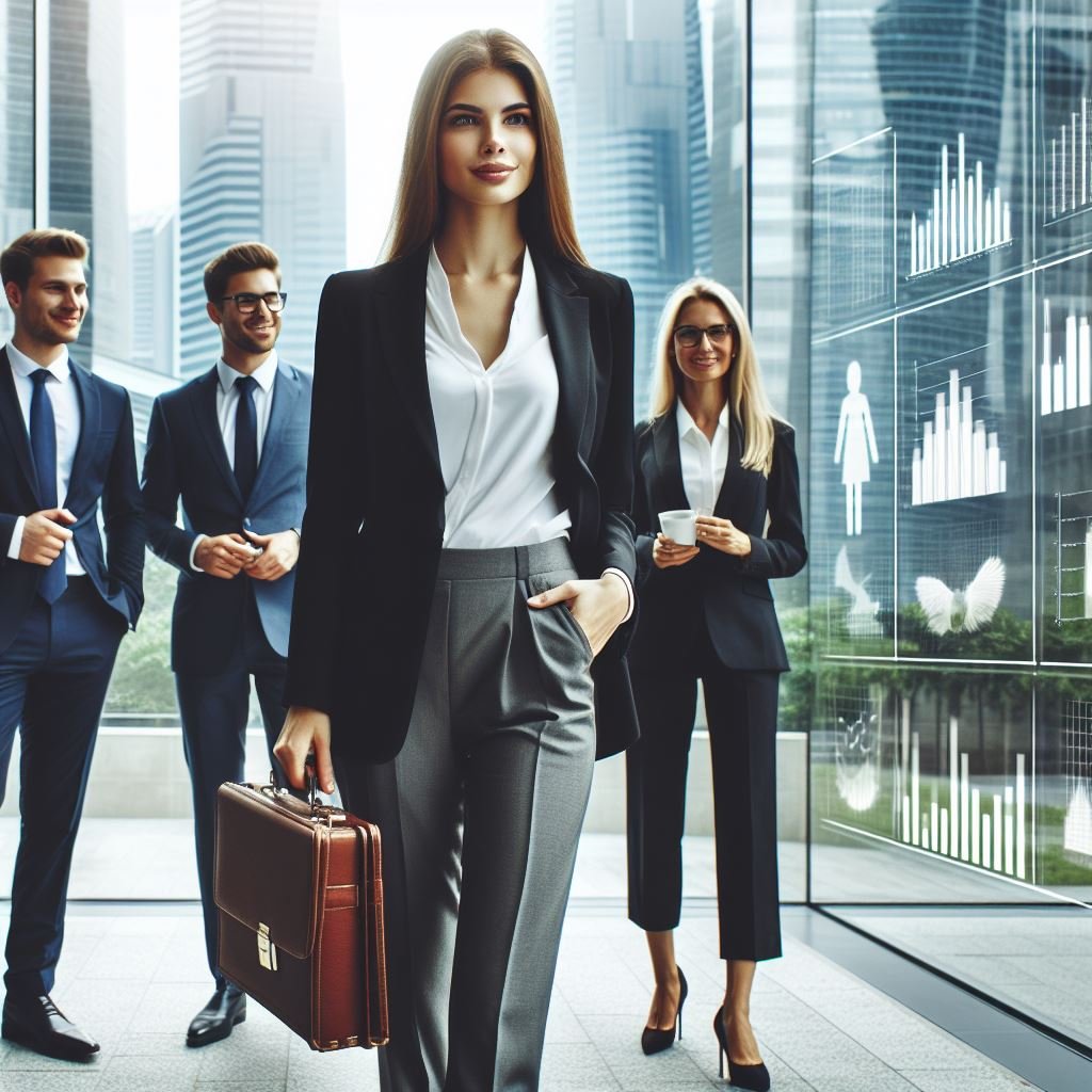 Group of advisors in a meeting
